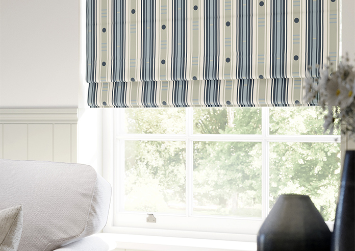 The British Stripe Co. William, Polzeath No.1 - Roman Blind - Image 5